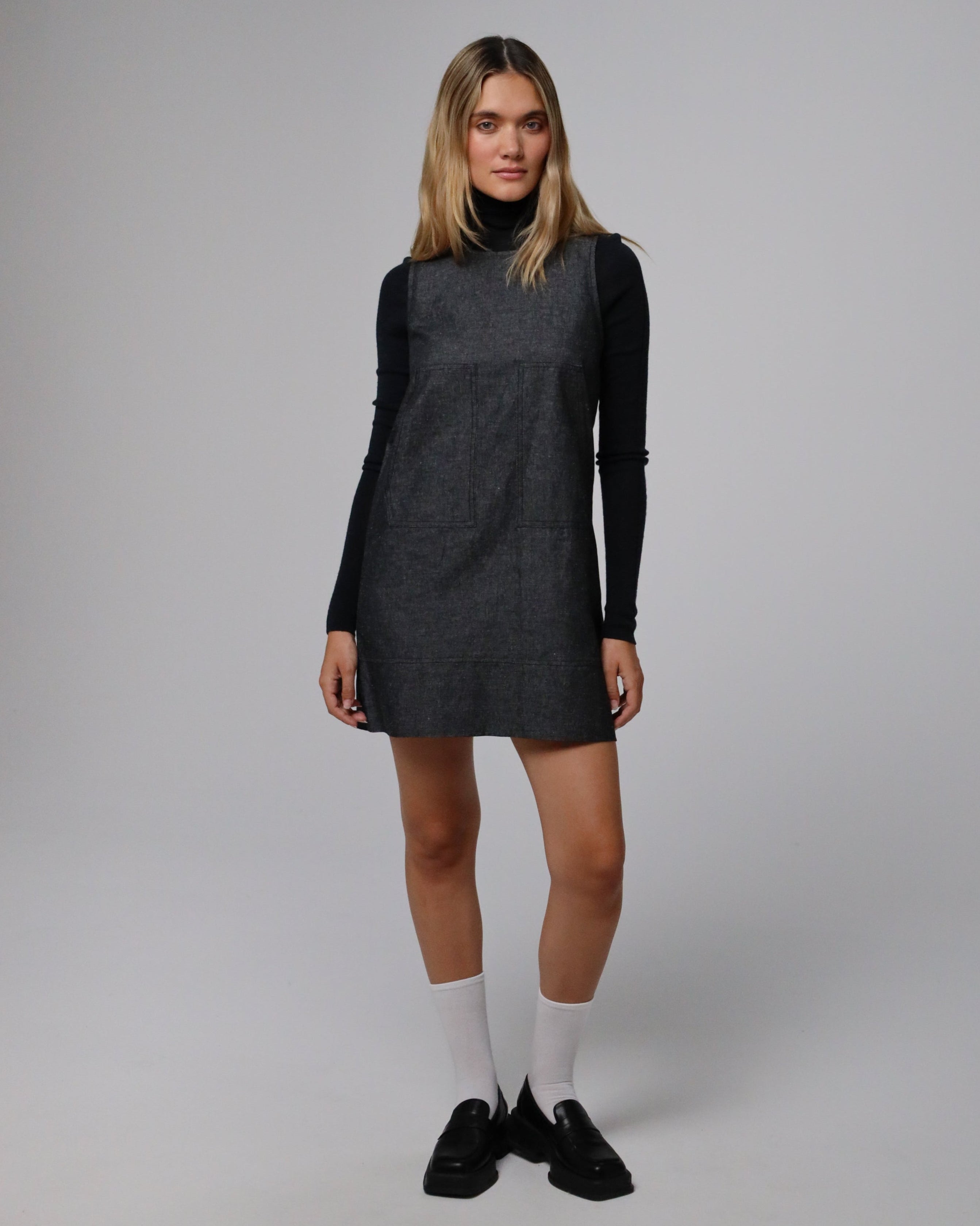 Denim Atelier Shift Dress